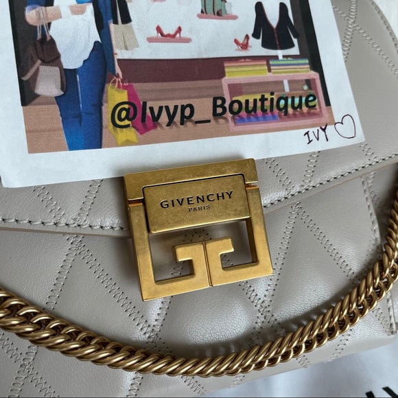 Givenchy Small GV3 Quilted Leather Bag - Picture 3 of 16